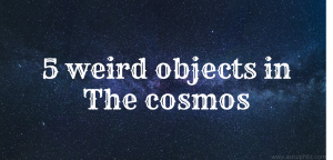 weird object in the cosmos