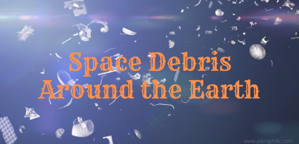 space debris around the earth